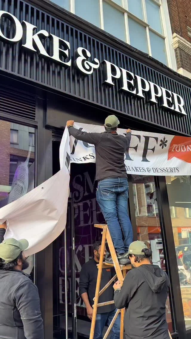 Dalston, you brought the energy today! We loved serving you. 🎉 ••#smokeandpepper #londonfoodspots